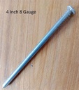 Clavo dulce 4" calibre 8 (kg)
