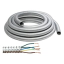 Tubo corrugado EMT flexible 1" (rollo 50 m)